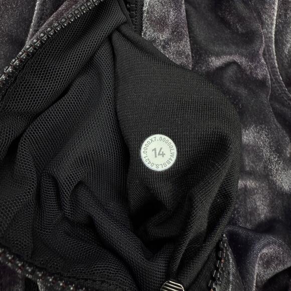 LULULEMON Define Jacket Velour Size 14 Interstellar Dark Grey Multi - Picture 7 of 10
